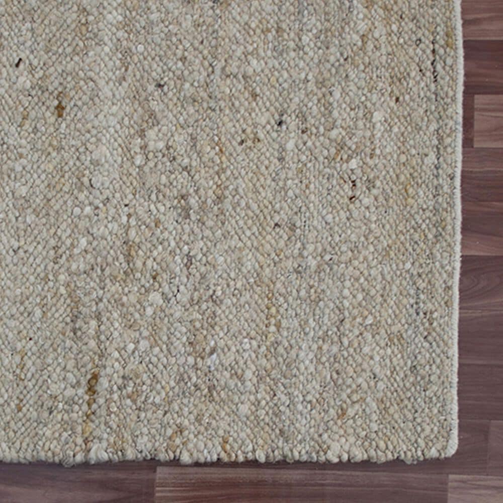 L&amp;R Resources Kingston Solid 9&#39; x 12&#39; Natural and Multicolor Area Rug, , large