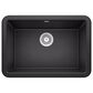 Blanco Ikon 27" Apron Single Bowl Farmhouse Sink in Anthracite, , large