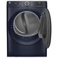 GE Appliances 4.8 Cu. Ft. Front Load Washer and 7.8 Cu. Ft. Gas Dryer Laundry Pair with Riser in Sapphire Blue, , large