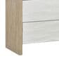 Furniture Worldwide Oasis 2-Drawer Chest in Dockside and White, , large