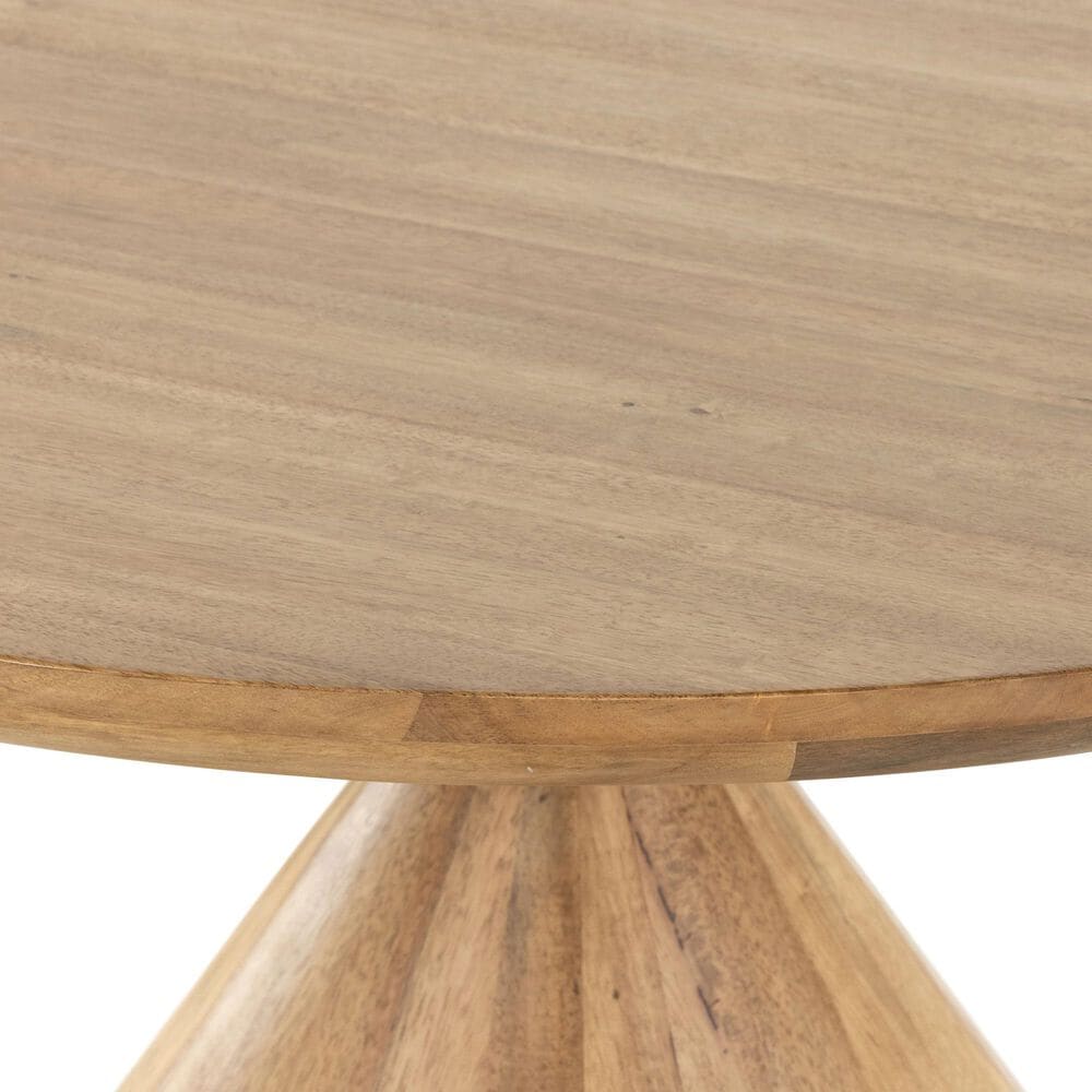 Four Hands Bibianna Dining Table in Smoked Honey and Blush - Table Only, , large