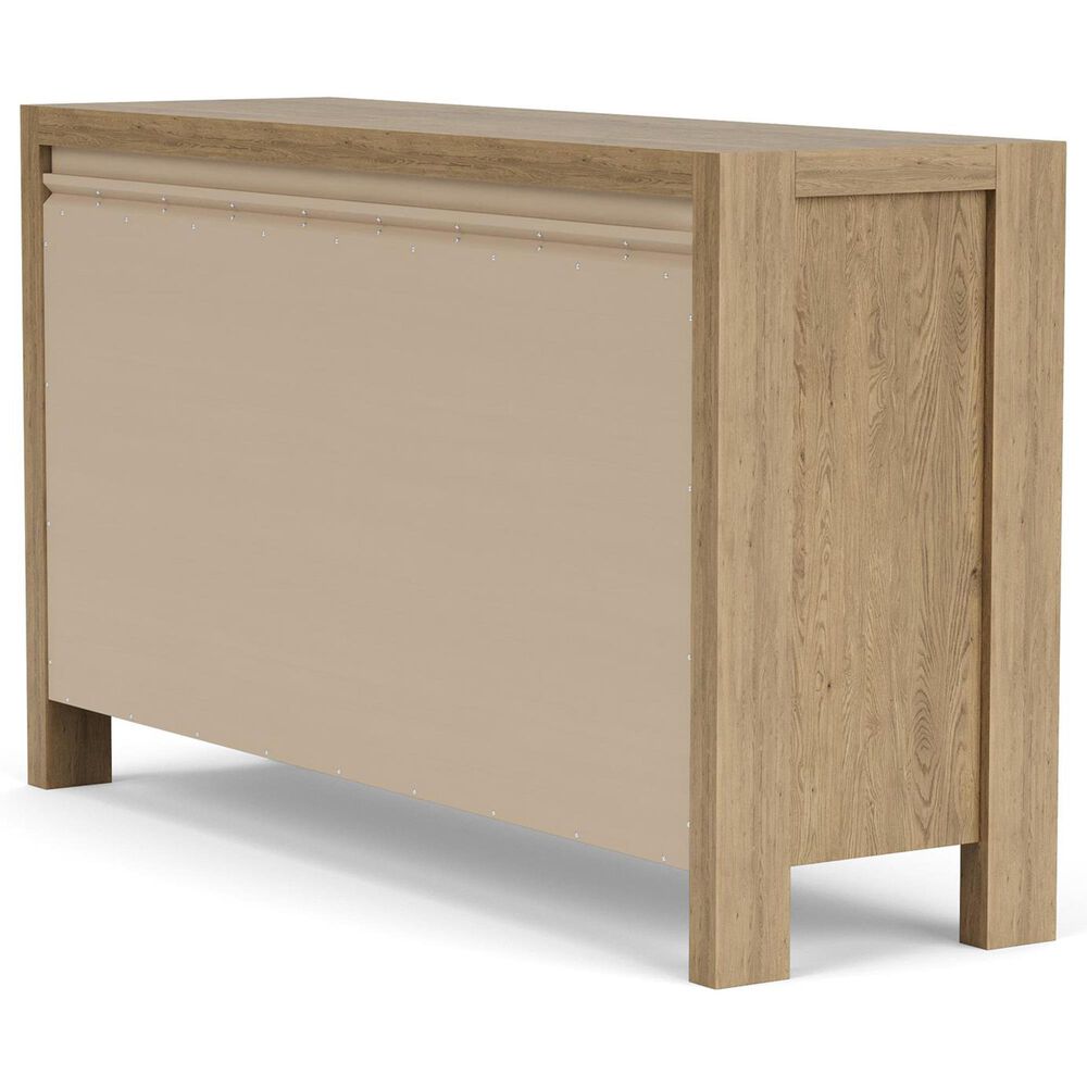 Shannon Hills Davie 5-Piece King Upholstered Bedroom Set in Pale Oak, , large