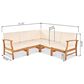 HOMLUX 7-Piece Patio Furniture Set in Cream, , large