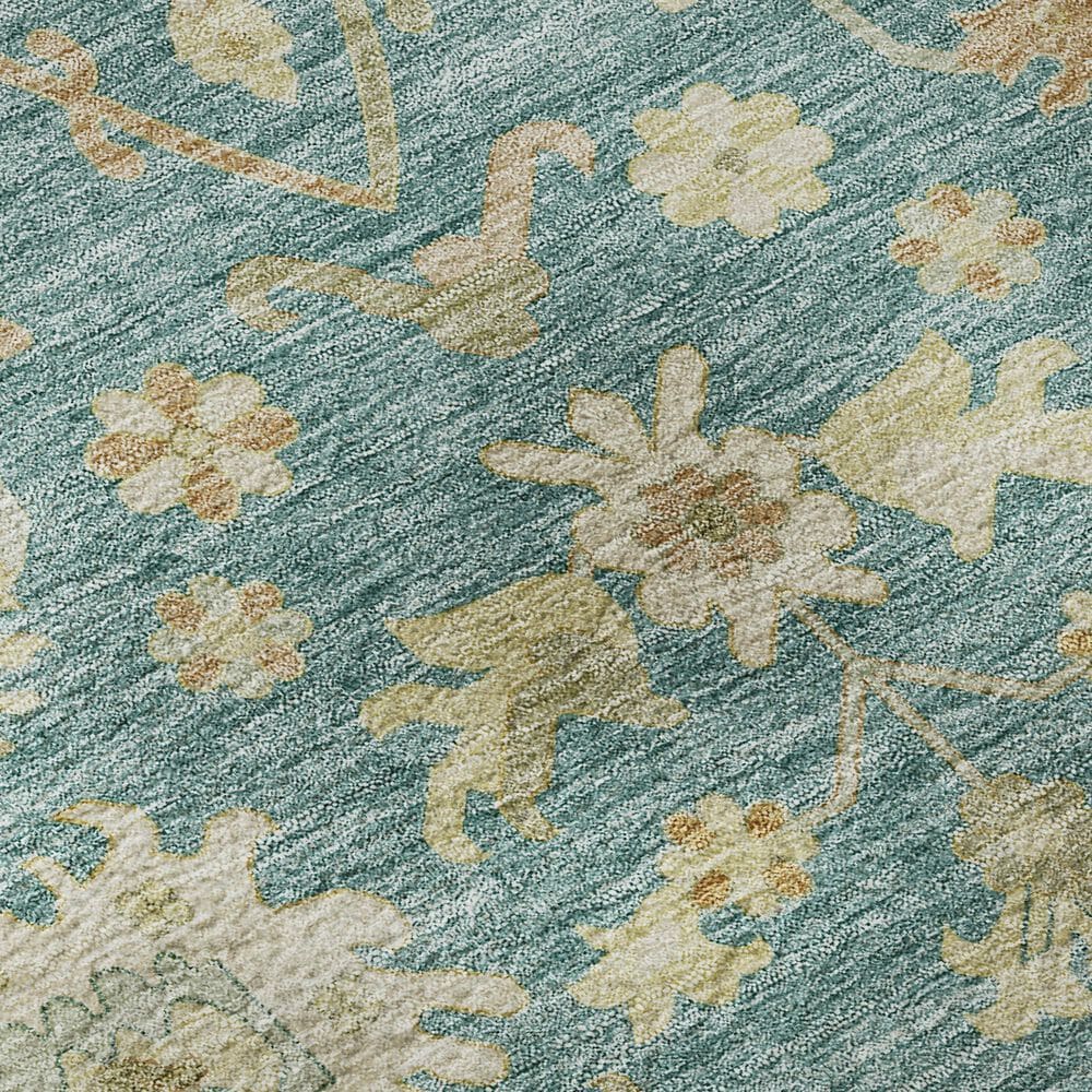Dalyn Rug Company Hatay HY2 8&#39; Round Teal Area Rug, , large