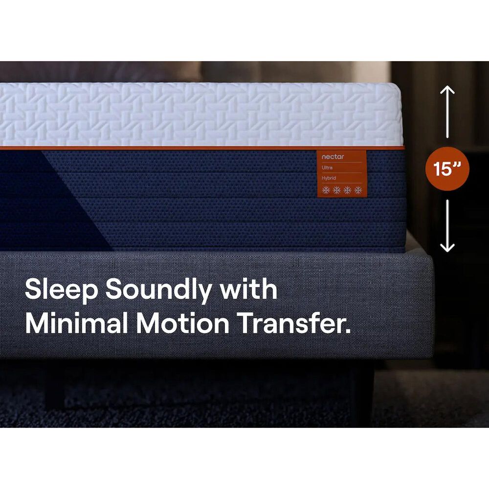 Nectar Ultra Hybrid 5.1 Extra Plush Twin XL Mattress, , large