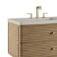 James Martin Allamari 72" Double Bathroom Vanity in Dune Mist with 3 cm Siberian Silestone Top, Rectangular Sinks and FreePower Wireless Charger, , large