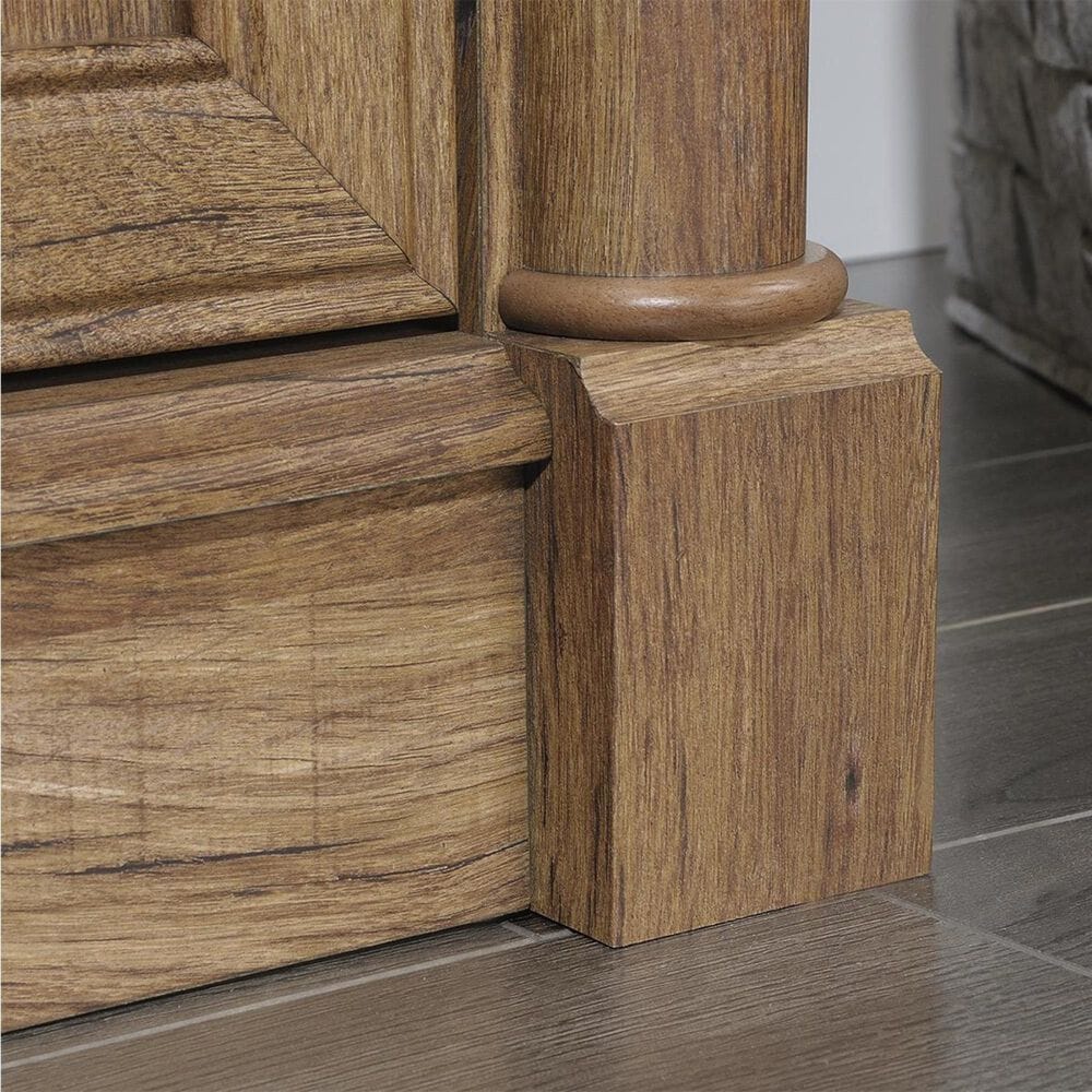 Sauder Palladia L-Shaped Desk in Vintage Oak, , large