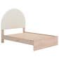Ashley Arloster Full Upholstered Panel Bed in Tan/White, , large