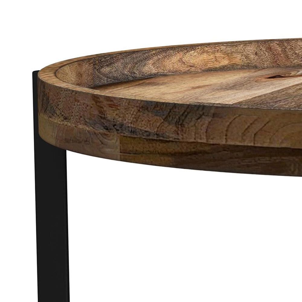 Coaster Adhvik Coffee Table in Natural, White and Black, , large