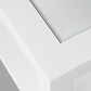 Waltham Urban Icon Rectangular Cocktail Table in Polished White, , large