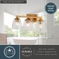 Vaxcel Wallingford 3-Light Bathroom Vanity in Modern Gold, , large