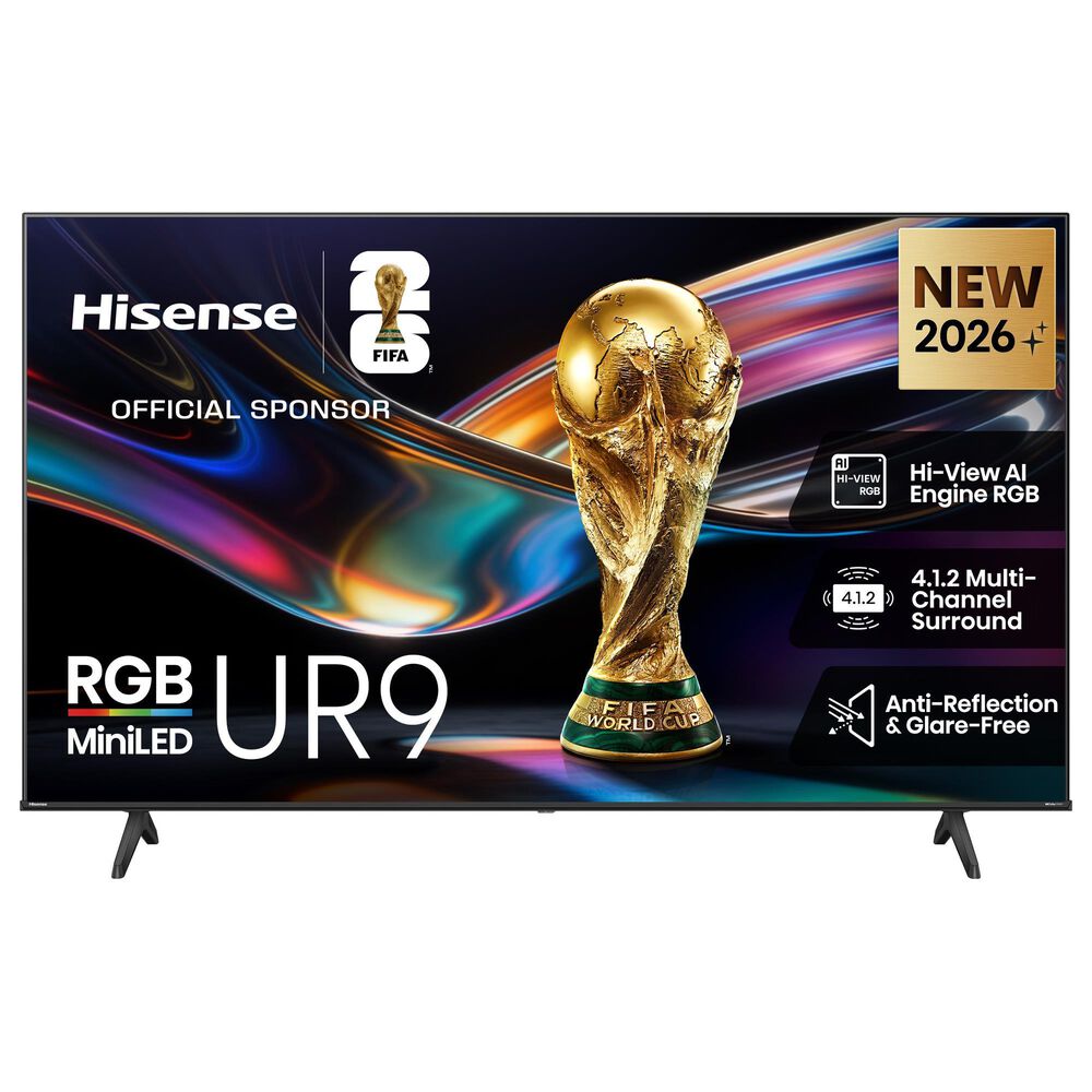 Hisense 100" Class UR9 Series RGB Mini LED 4K in Black - Smart Google TV, , large