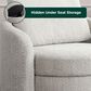 Lifestyle Solutions Manchester Accent Chair in Ivory, , large
