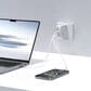 The Mighty Mount Retract Dual Port 65W Foldable Wall Charger with Built-In USB-C Cable in White, , large