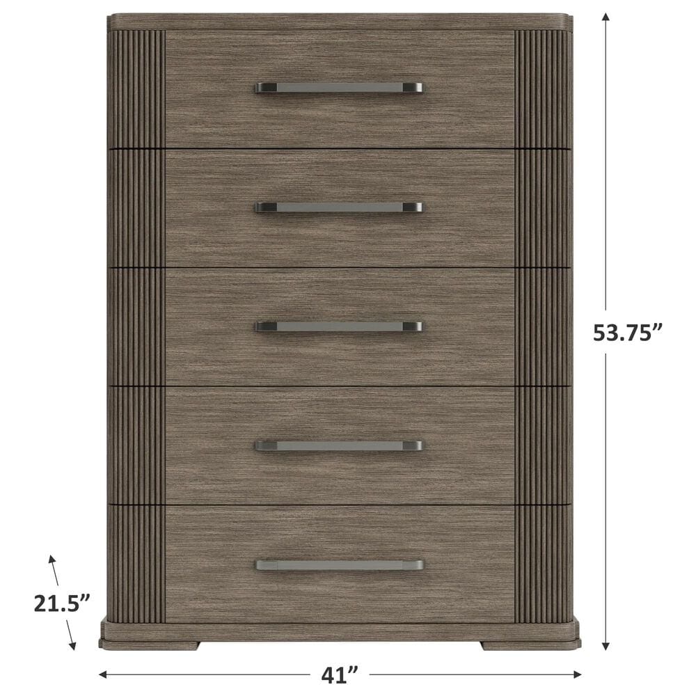 Shannon Hills Sariel 5 Drawer Chest in Expresso, , large