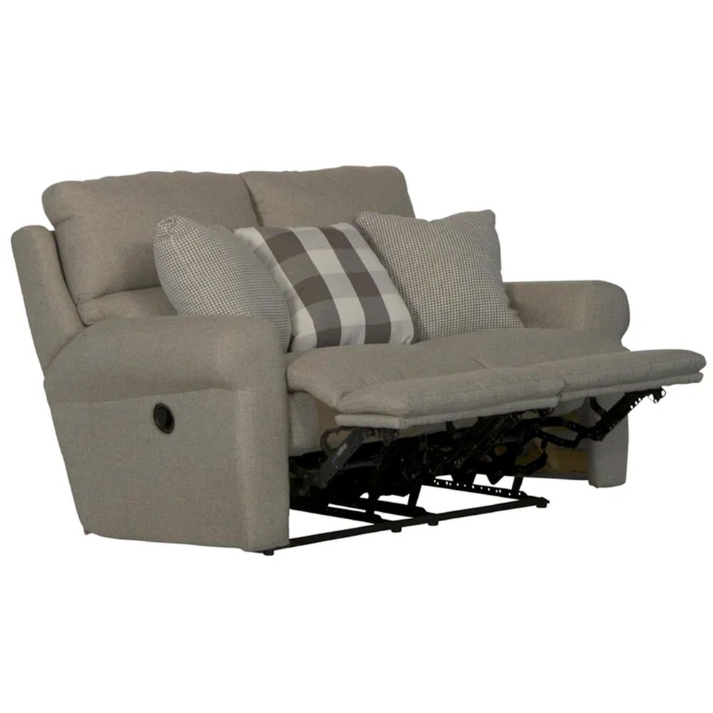 Catnapper Westport Lay Flat Manual Reclining Loveseat in Bisque, , large