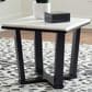 Ashley Frostead End Table in White and Dark Espresso, , large