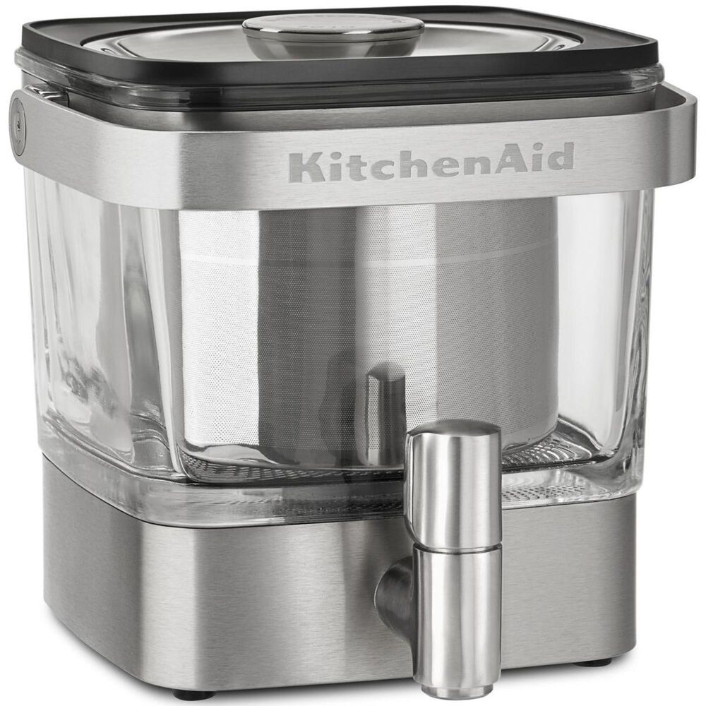 KitchenAid Cold Brew Coffee Maker in Brushed Stainless Steel, , large