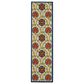 Nourison Aloha ALH19 2"3" x 12" Blue and Multicolor Indoor/Outdoor Runner, , large