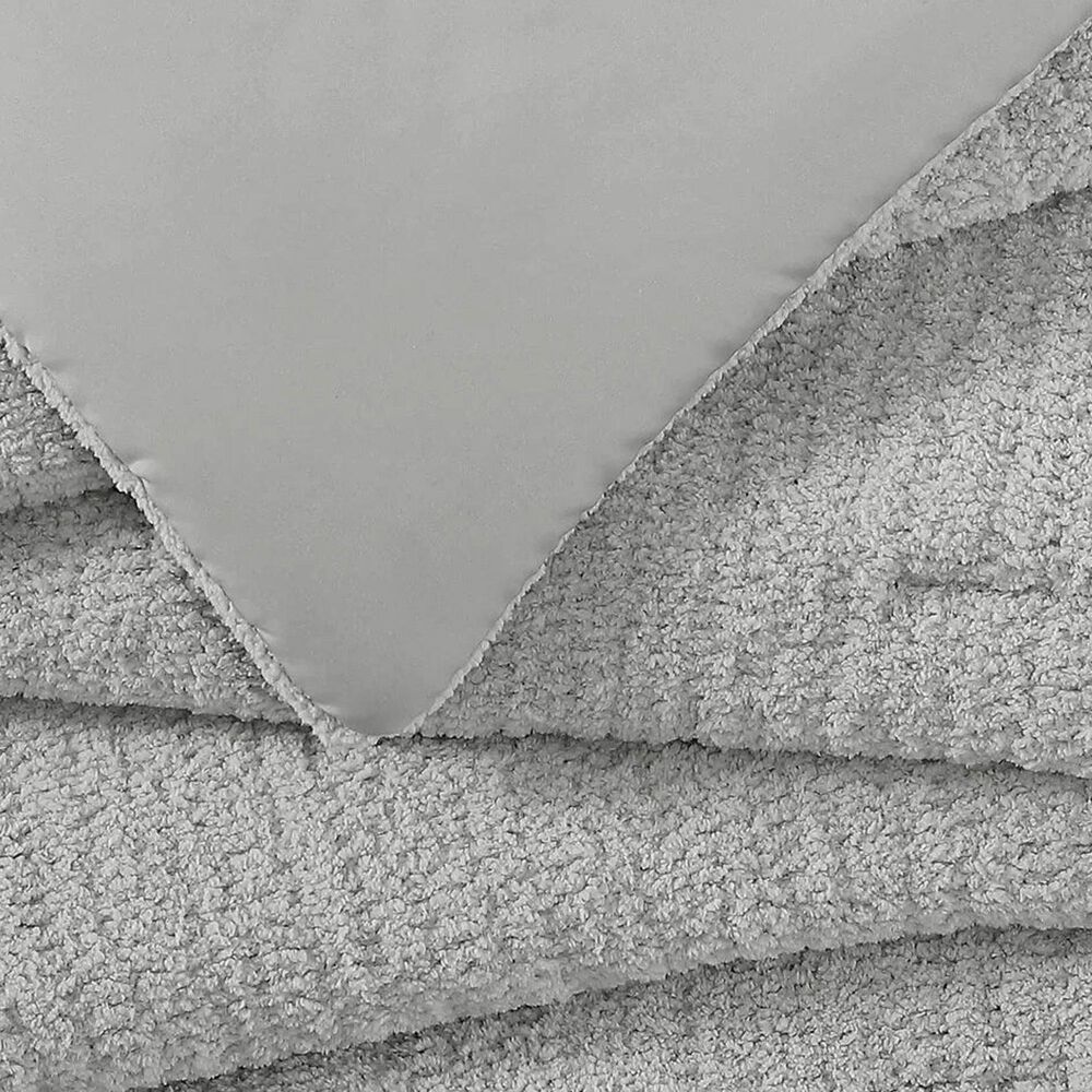 Sunday Citizen 3-Piece Snug Stitch Queen Comforter Set in Cloud Gray, , large