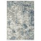 Oriental Weavers Easton Bold Abstract 2"3" x 7"6" Blue Runner, , large