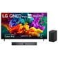LG 75" Class 84B Series QNED evo AI Mini LED 4K - Smart TV with 3.1.1 Channel Soundbar System in Black, , large