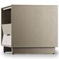 BDI Kava 4-Piece Queen Bedroom Set in Washed Oak, , large