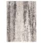 Nourison Dreamy Shag 5"3" x 7"3" Ivory and Charcoal Area Rug, , large