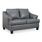 Ashley Genoa Leather Sofa and Loveseat in Steel, , large