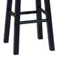 Linon Home Decor Abby 29" Bar Stool in Navy, , large