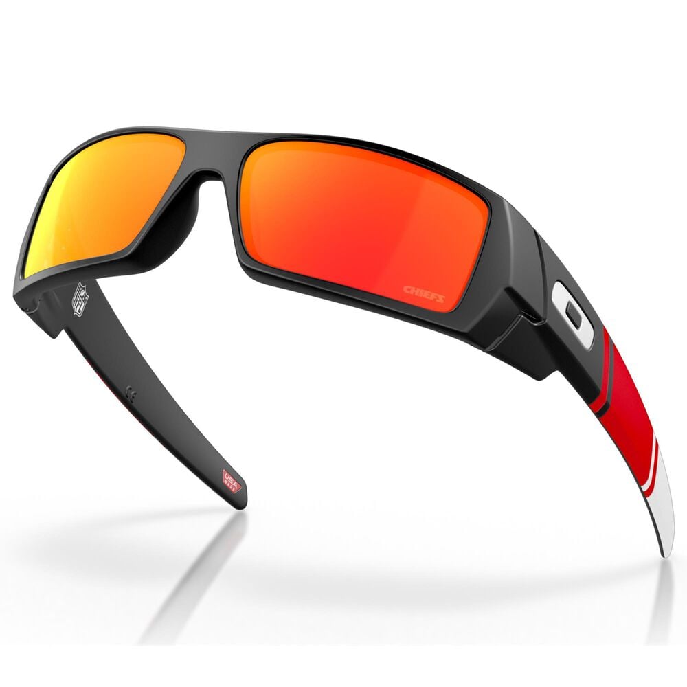 Oakley Kansas City Chiefs Gascan Sunglasses with Prizm Ruby Lenses in