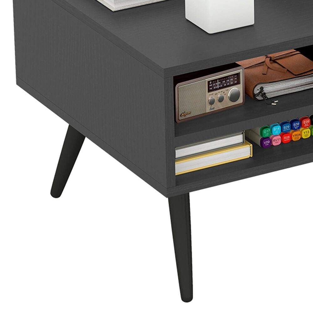 FDW Lift Top Coffee Table in Black, , large
