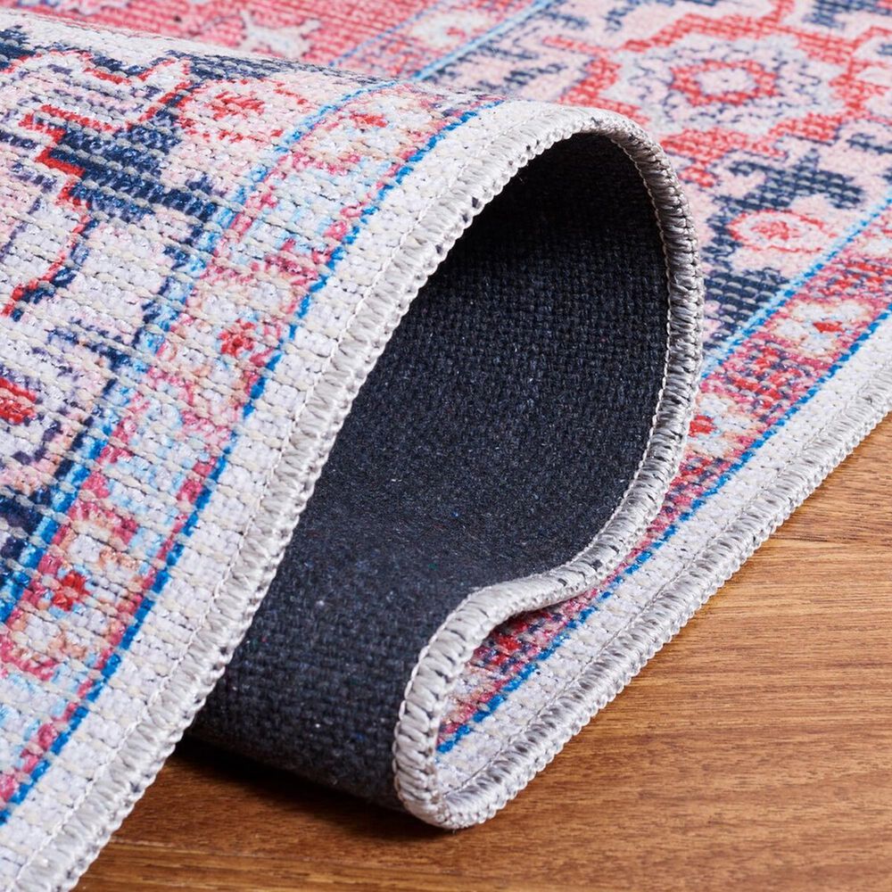 Safavieh Serapi 6&#39;7&quot; x 9&#39; Blue and Rust Area Rug, , large