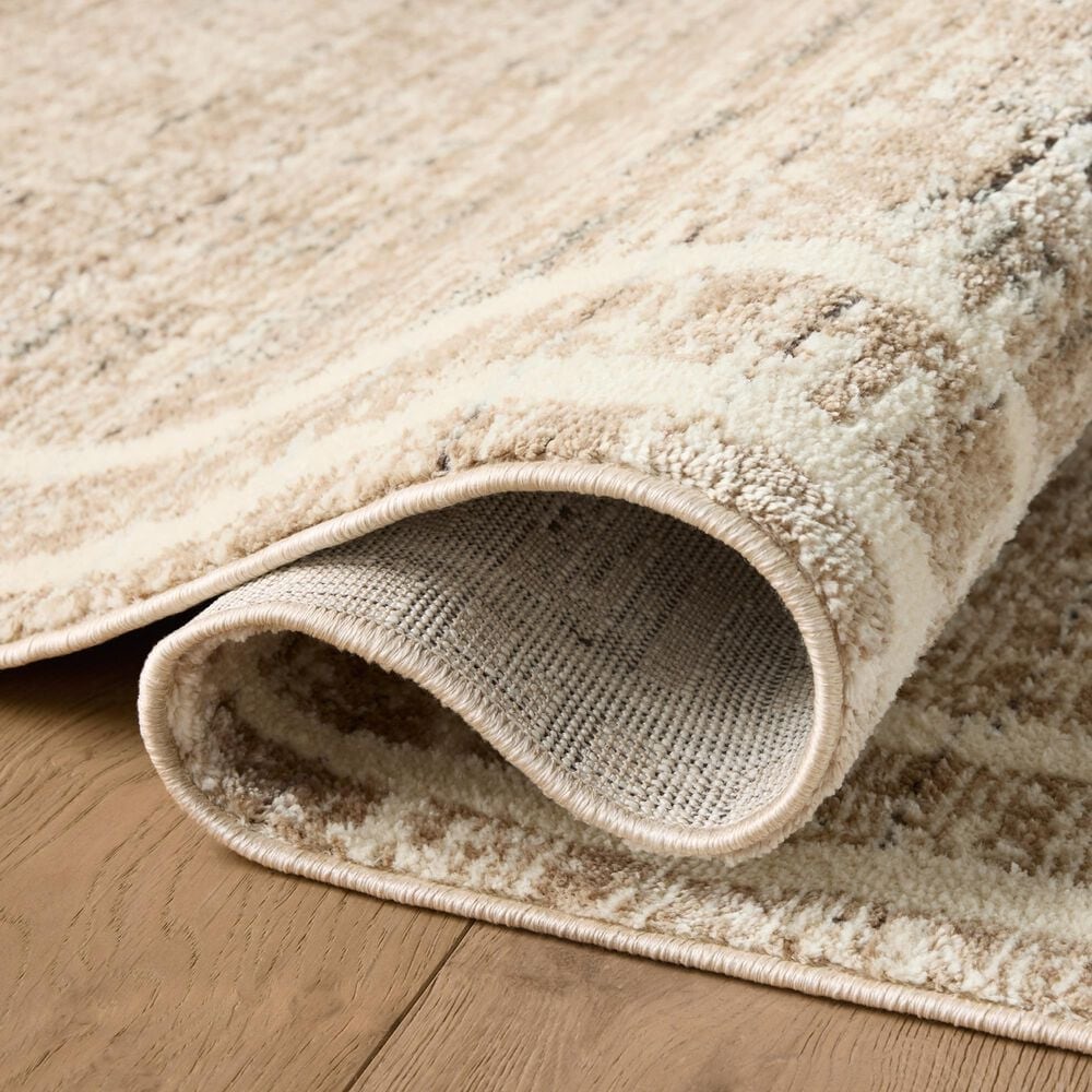 Loloi Bleecker Khaki and Natural 9&#39;2&quot; x 13&#39; Area Rug, , large