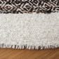 Safavieh Natura NAT329Z 6" Round Black and Ivory Area Rug, , large