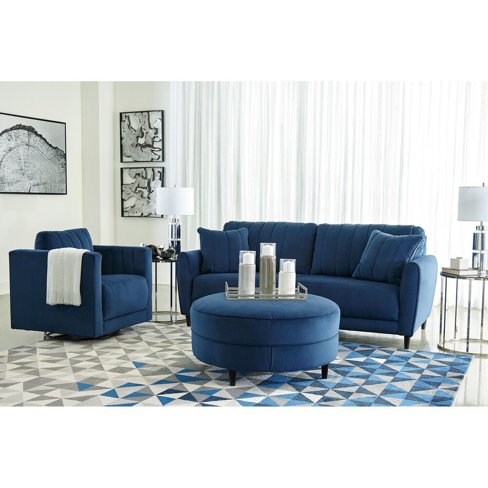 Signature Design by Ashley Enderlin 82&quot; Sofa in Ink Velvet, , large
