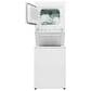 Frigidaire 3.9 Cu Ft Washer and 5.5 Cu Ft Dryer Electric Stacked Laundry in White, , large