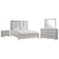 New Heritage Design Fiona 4-Piece King Bedroom Set in Mist Gray, , large