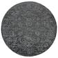 Surya Hightower 8" Round Charcoal and Light Gray Area Rug, , large