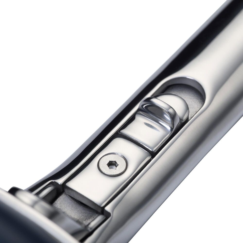 Joseph Joseph Space 6-Piece Non-Stick Ceramic Saucepan Set with Folding Handles in Midnight Blue, , large