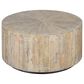Crestview Collection Bengal Manor Round Cocktail Table in Whitewash, , large