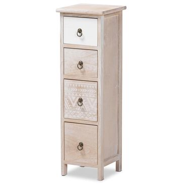 Baxton Studio Seanna 4-Drawer Storage Unit in Multicolored, , large
