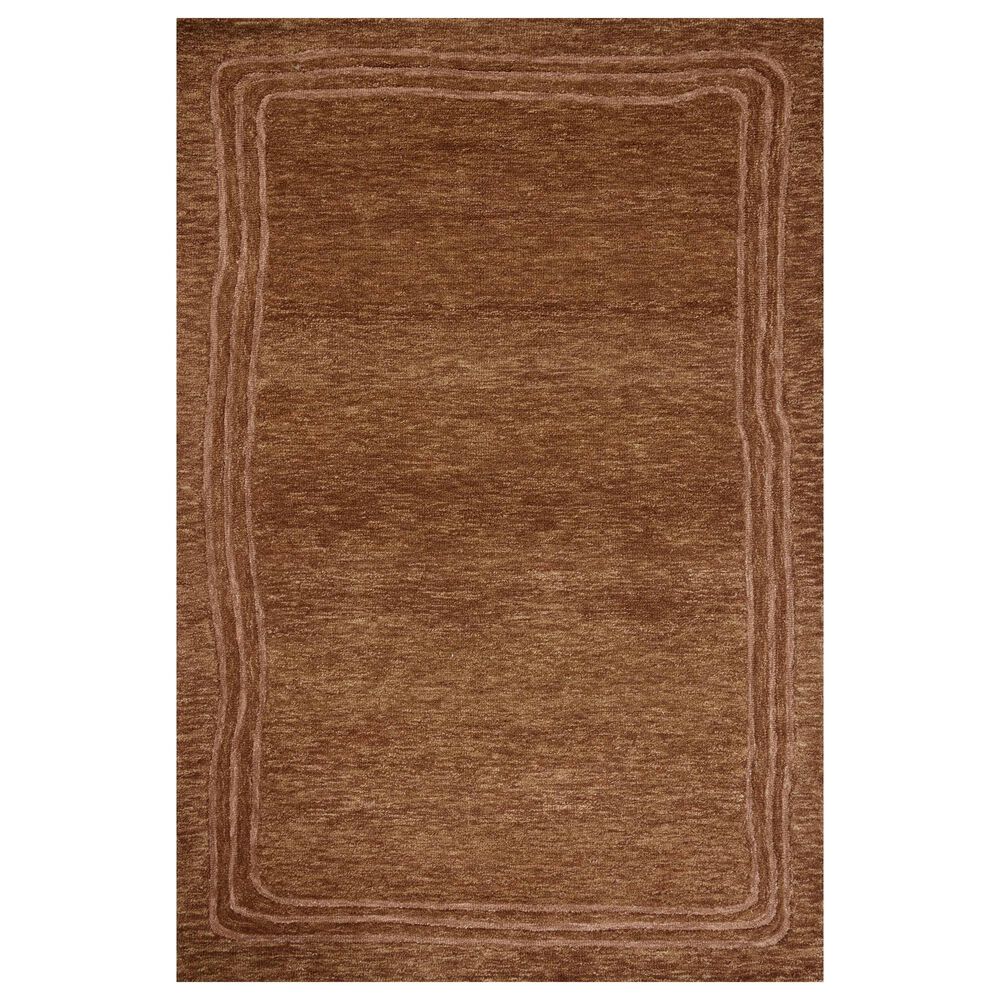 Loloi Craven Spice and Rose 5" x 7"6" Area Rug, , large
