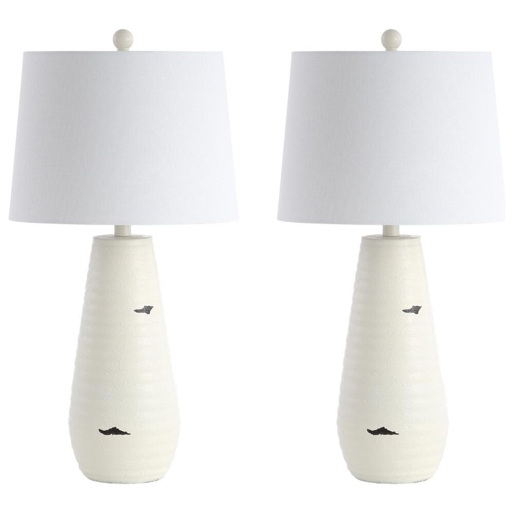 Safavieh Kamren Table Lamp in Cream (Set of 2), , large