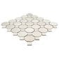 Dal-Tile Relicca Deckle 12" x 12" Octagon Dot Ceramic Mosaic Sheet, , large
