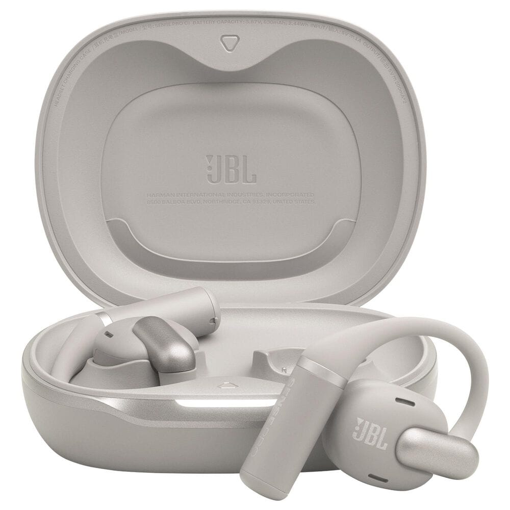 JBL Sense Pro True Wireless Open-Ear Headphones in Grey, , large