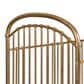 Eastern Shore Olivia Classic Metal Crib in Vintage Gold, , large