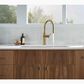 Kohler Crue Pull-Down Kitchen Sink Faucet in Vibrant Brushed Moderne Brass, , large