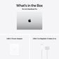 Apple MacBook Pro 16.2" Laptop - Apple M4 Pro chip 14-core - 48GB RAM - 20-core GPU - 512GB SSD in Silver with 3-Year AppleCare+, , large