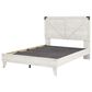 Ashley Shawburn Queen Platform Bed in White and Dark Charcoal Gray, , large